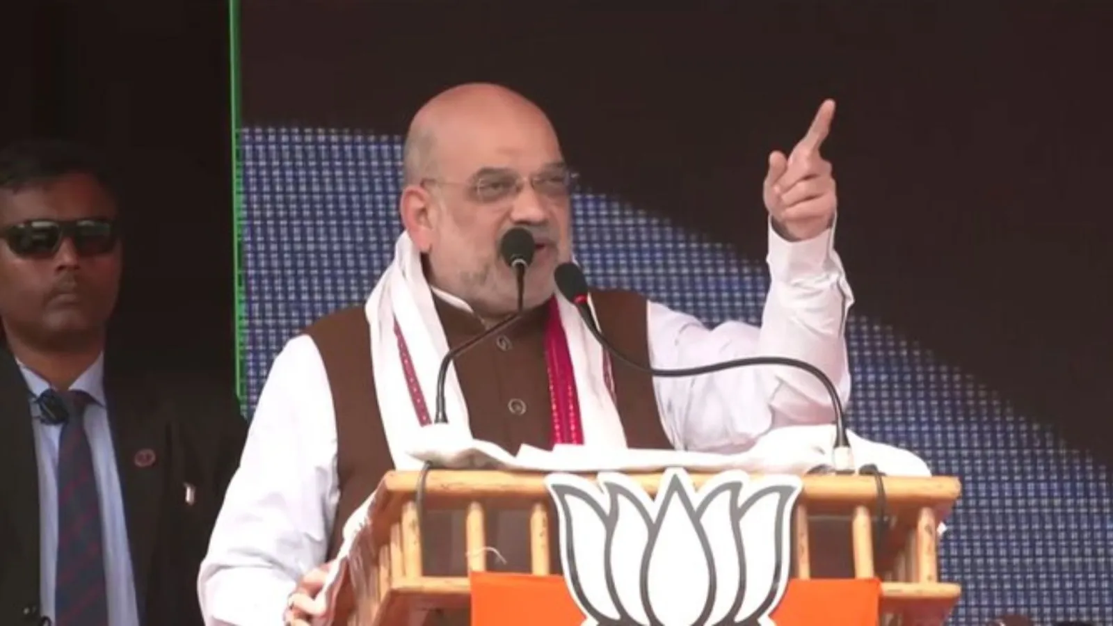 अमित शाह बोले- HIRA की तर्ज पर हमने त्रिपुरा को विकसित किया, देखें VIDEO