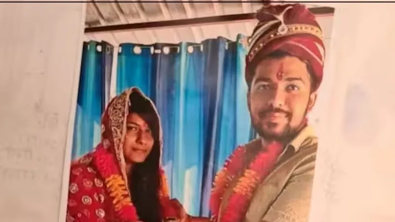 निक्की यादव की हत्या के आरोपी साहिल की निक्की संग मंदिर में शादी की तस्वीर आई सामने