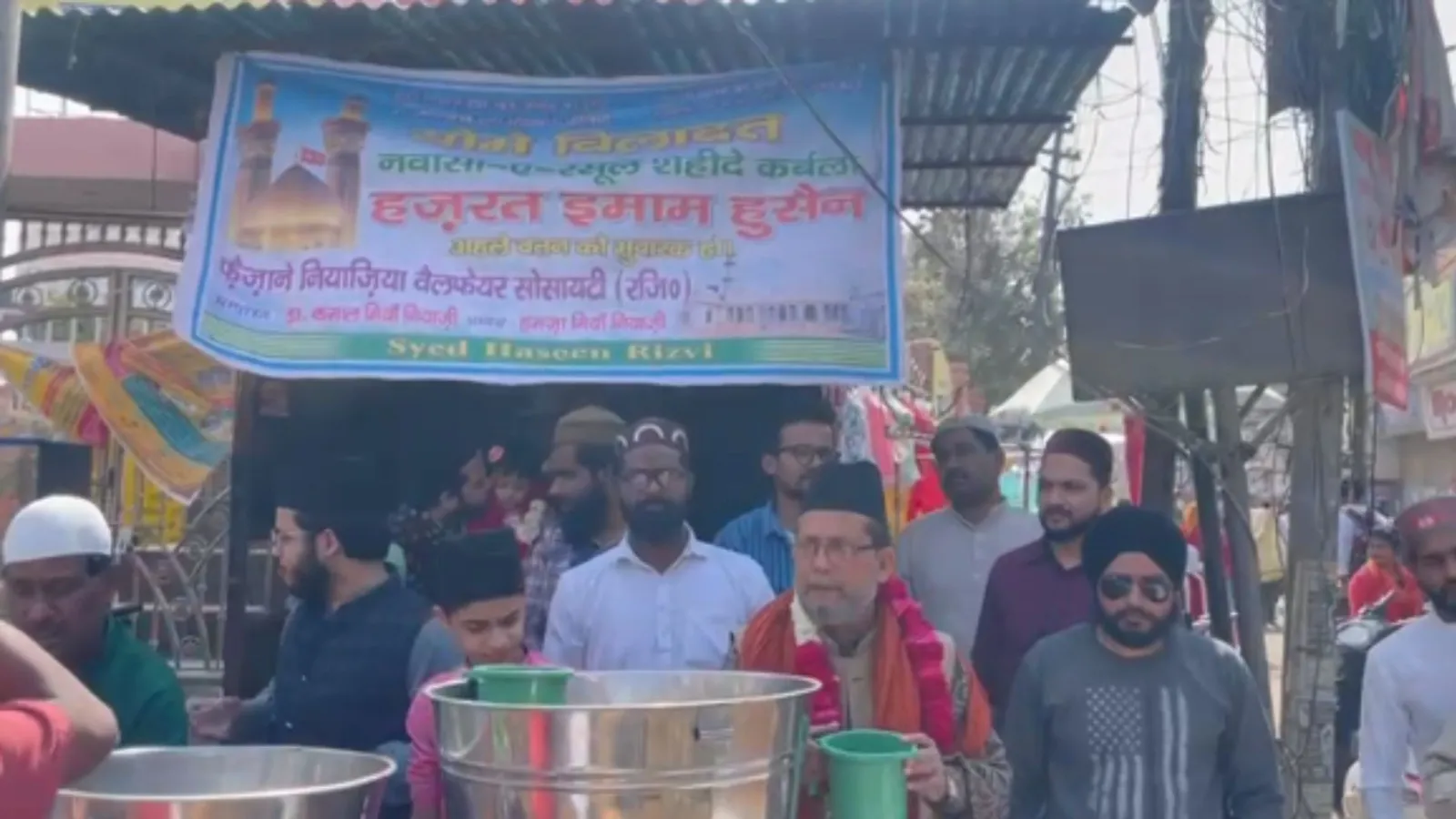 बरेली : पानी पियो तो याद करो प्यास हुसैन की