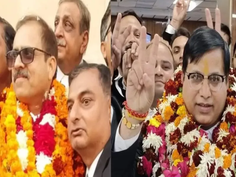 अवध बार वार्षिक चुनाव : आनंद मणि त्रिपाठी बने अध्यक्ष, मनोज कुमार मिश्रा महासचिव