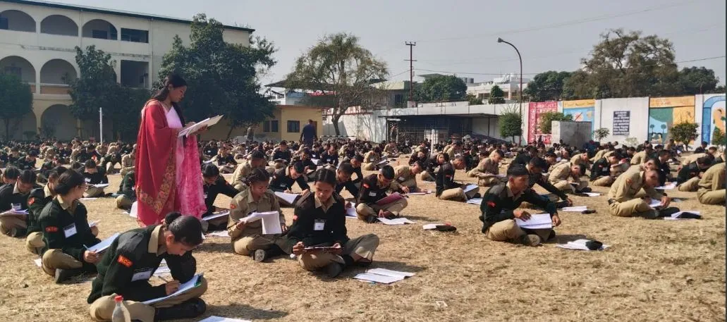 हल्द्वानीः 400 कैडेट्स ने दी NCC 'C'  प्रमाण पत्र परीक्षा