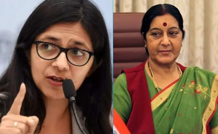 विदेश मंत्रालय की नौकरशाही में फंसी फाइल, मालीवाल को याद आईं सुषमा स्वराज 