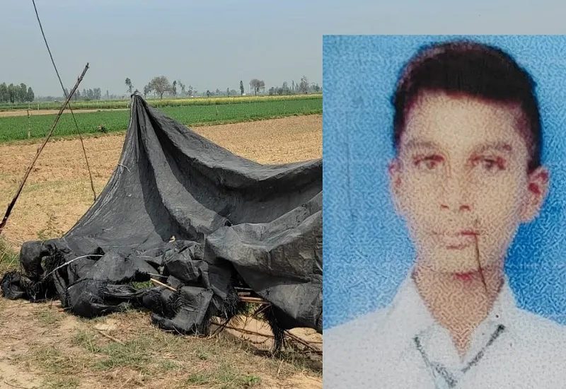 संभल : हाईटेंशन लाइन के करंट से छात्र की मौत, गुस्साए ग्रामीणों ने बिजली विभाग के खिलाफ किया प्रदर्शन