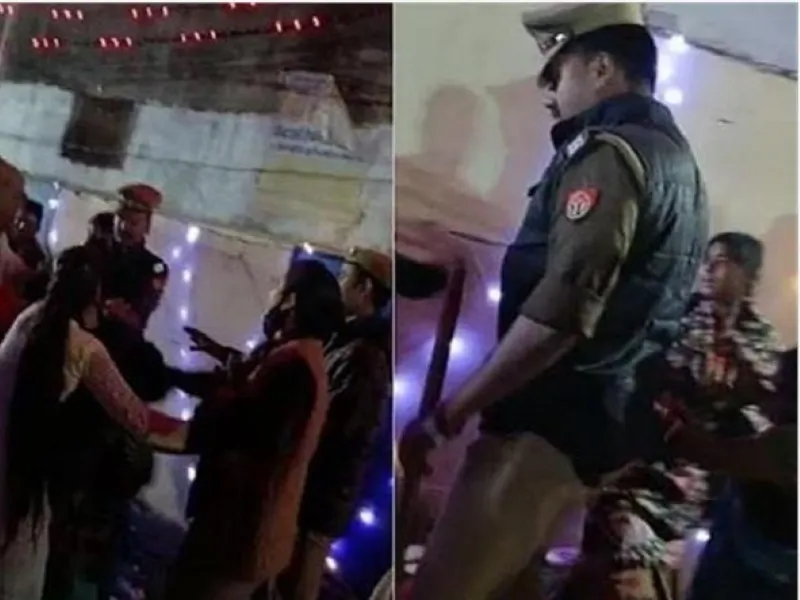 CM के गृह जनपद में फूल बेच रही महिला को दारोगा ने पीटा, वीडियो वायरल