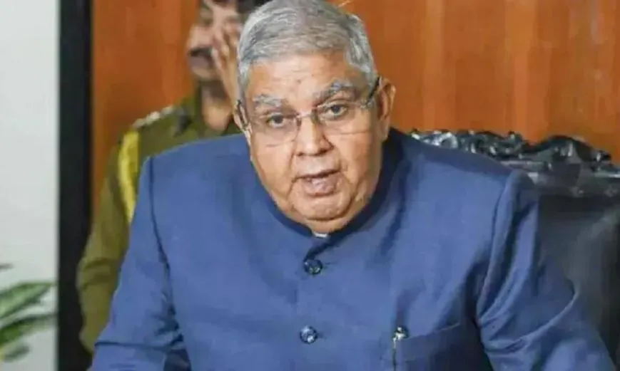 विकासशील देशों में भारतीय अर्थव्यवस्था सबसे उज्ज्वल है: धनखड़ 
