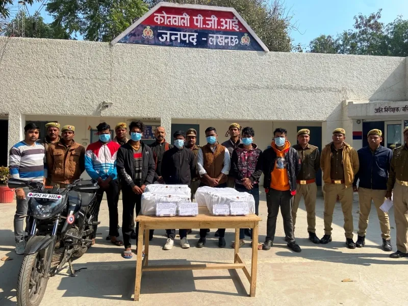 एसजीपीजीआई : 70 लाख रुपये कीमत के स्विच चोरी कर ले गये थे चोर