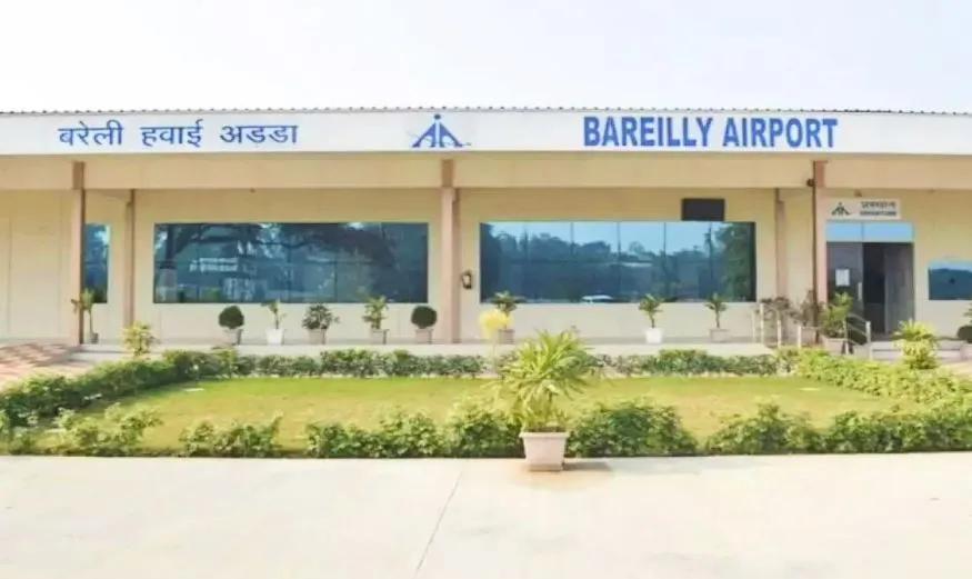 बरेली एयरपोर्ट से जनवरी में 3462 यात्रियों ने भरी उड़ान