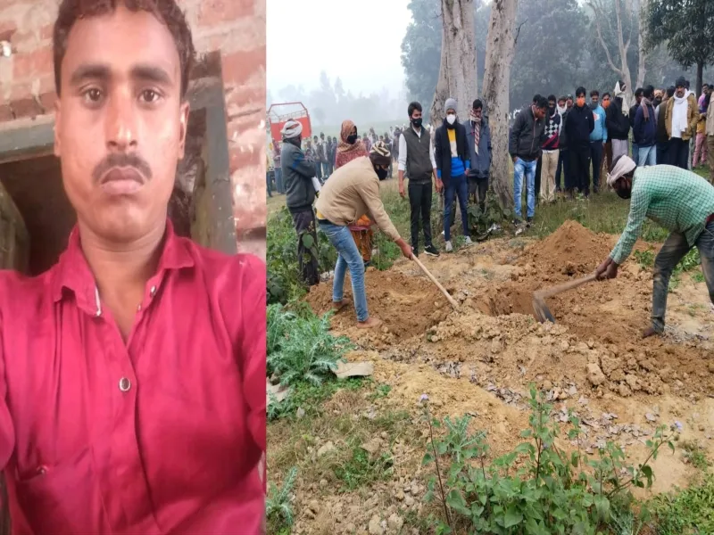 बहराइच : मजिस्ट्रेट के आदेश पर कब्र से निकाला गया शव