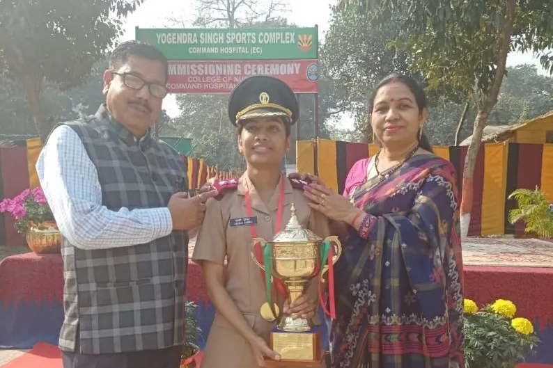 हल्द्वानी: भारतीय सेना में लेफ्टिनेंट बनी साक्षी दुम्का