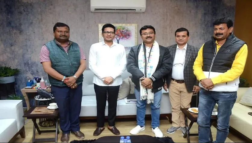 बंगाल में बीजेपी को झटका,  विधायक सुमन कांजीलाल तृणमूल कांग्रेस में शामिल