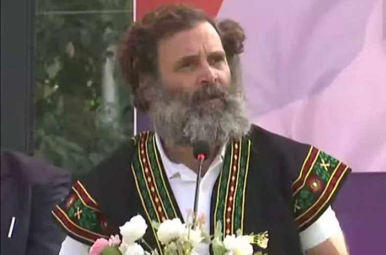 भाजपा ‘धौंसपट्टी दिखाने वाले’ छात्र की तरह है जो किसी का सम्मान नहीं करती: राहुल गांधी