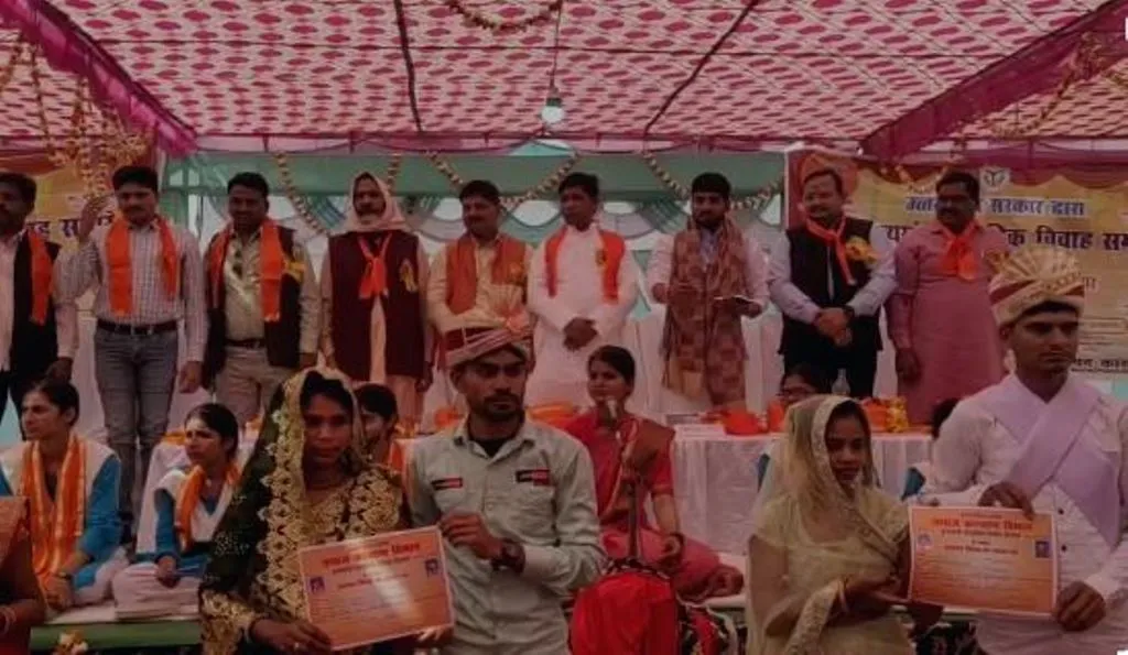 कासगंज: सहावर और अमापुर में एक दूजे के हुए 65 जोड़े 