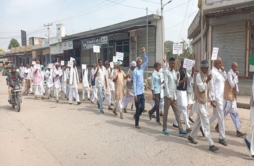 जयपुर: किसानों का पदयात्रा के जरिए कूच जारी, की MSP फसल खरीद की गारंटी का कानून सहित कई मांग