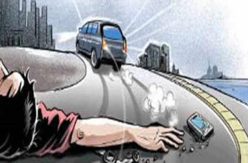 शाहजहांपुर: कार की चपेट में आकर बाइक सवार की मौत, बंडा मार्ग पर हुआ हादसा