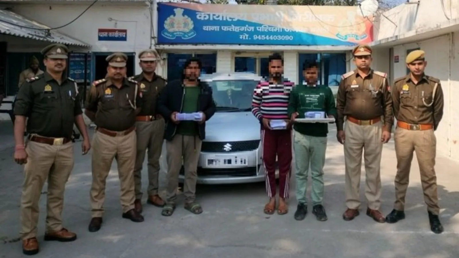 बरेली: नाइजीरियन के लिए करते थे क्राइम, साइबर अपराध करने के लिए खुलवाते थे बैंक अकाउंट, तीन गिरफ्तार