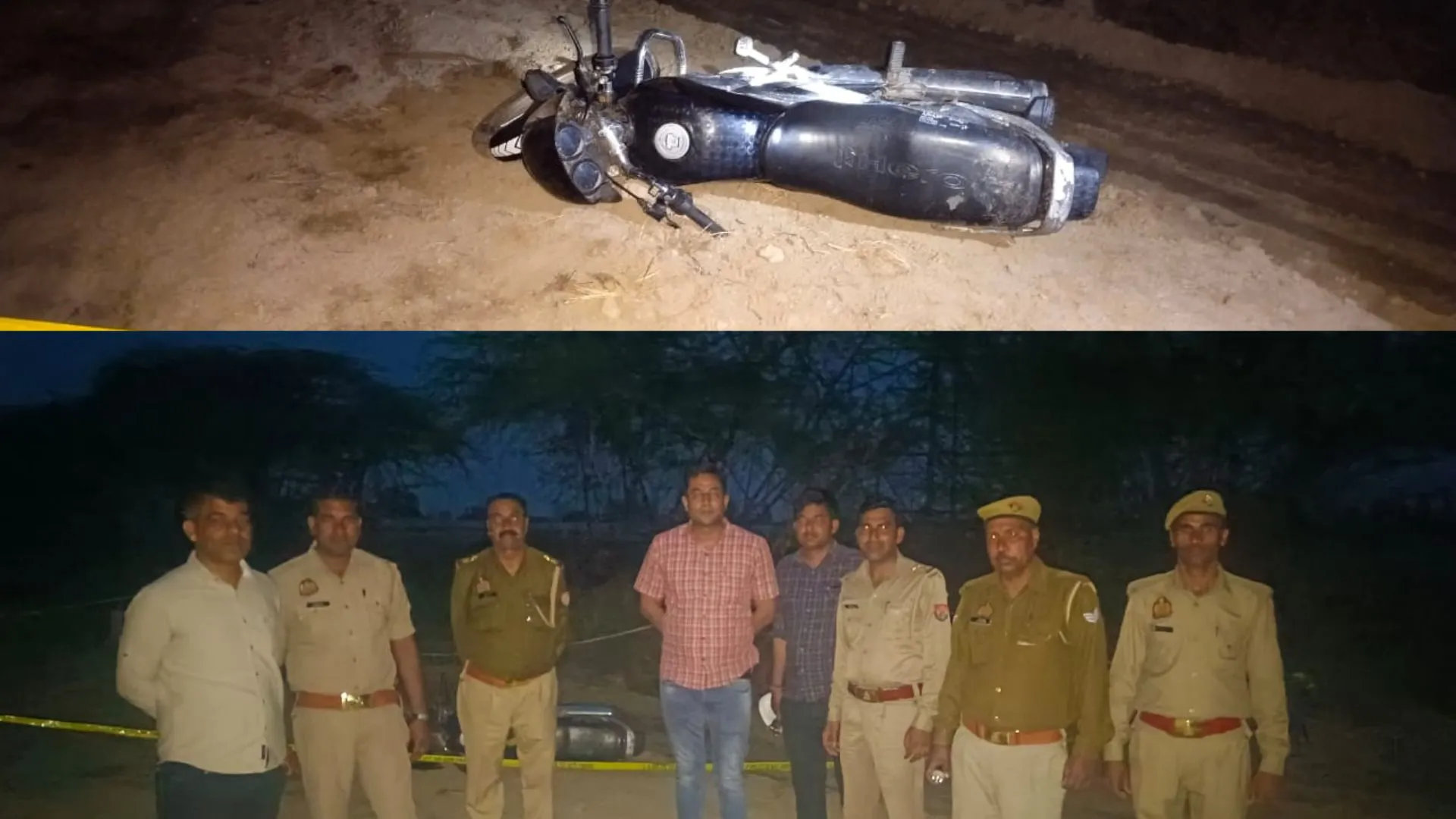 मथुरा : साथी के गोली लगते ही पस्त हुए शातिरों के हौंसले, पुलिस ने मुठभेड़ के दौरान अन्तर्राज्जीय तीन लुटेरे किए गिरफ्तार