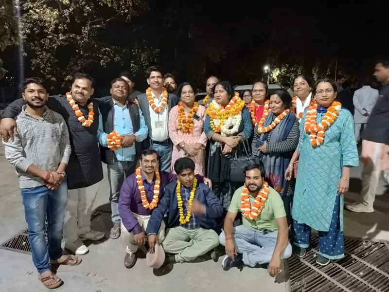 लखनऊ: पीजीआई एनएसए की अध्यक्ष बनी लता सचान, द्विवार्षिक चुनाव में मिले 478 वोट 