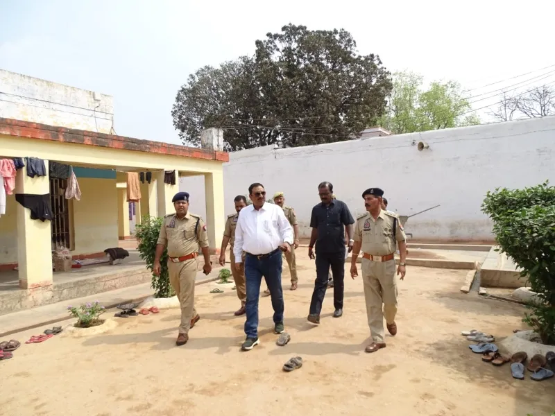 बहराइच: जिला कारागार में डीआईजी का छापा, हुई तलाशी