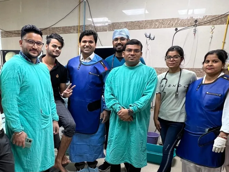 KGMU : बगैर चीरा लगाए हुआ अग्नाशय स्यूडोसिस्ट का इलाज