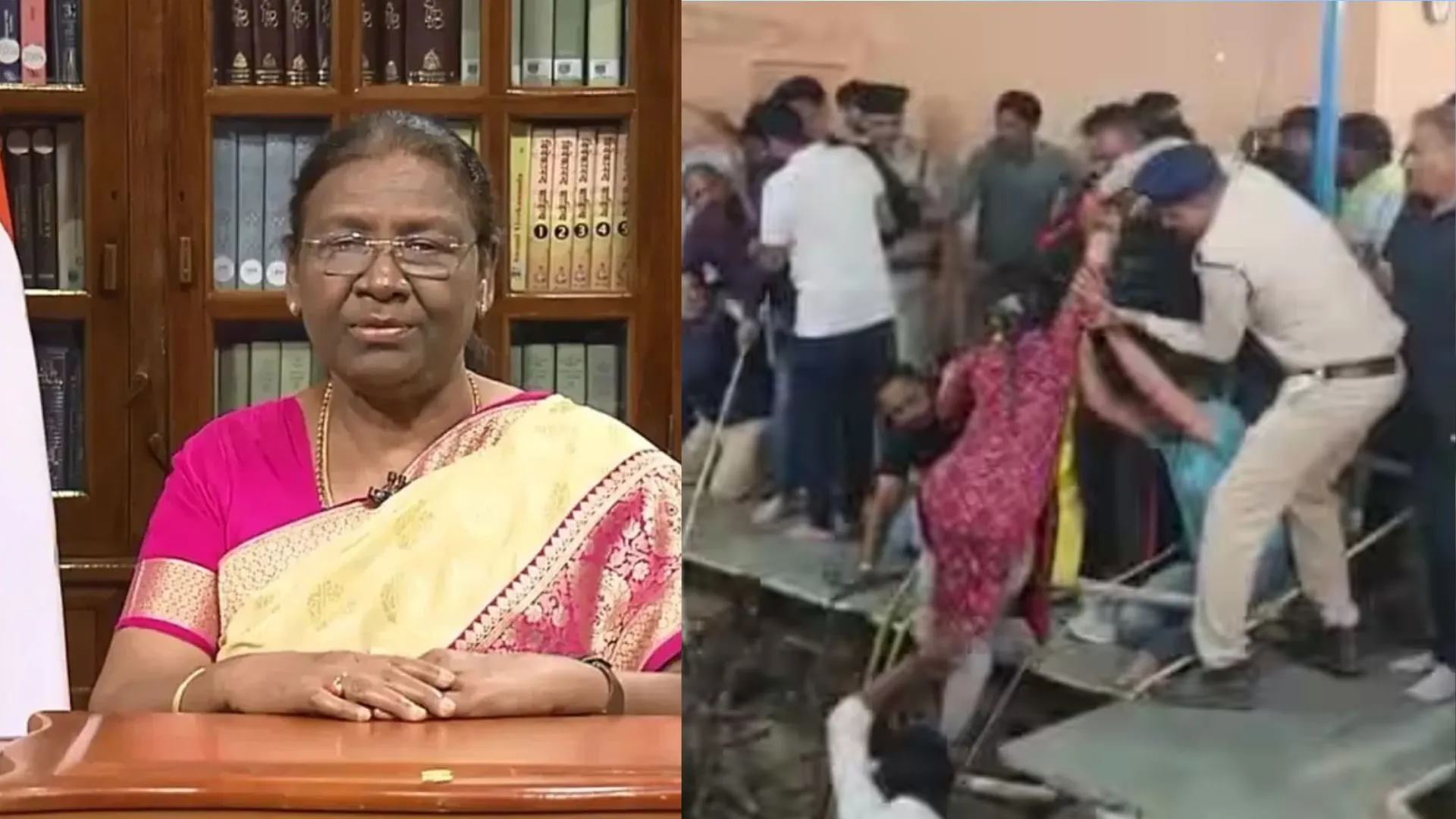 Indore Temple Accident: राष्ट्रपति ने इंदौर हादसे पर जताया दु:ख, घायलों के शीघ्र स्वस्थ होने की कामना की 