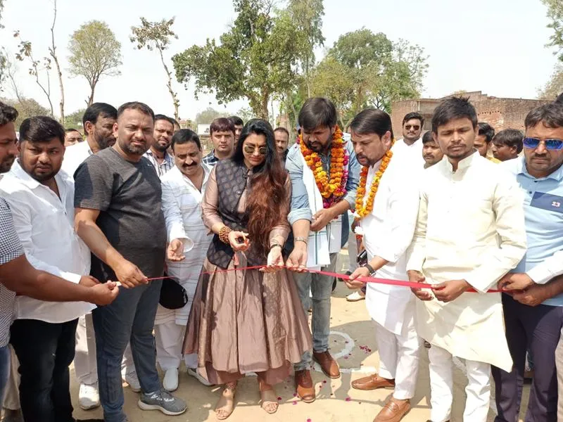 अयोध्या: भोजपुरी अभिनेत्री काजल निषाद ने BJP पर बोला तीखा हमला, कहा- राम के नाम पर सिर्फ राजनीति करती है भाजपा