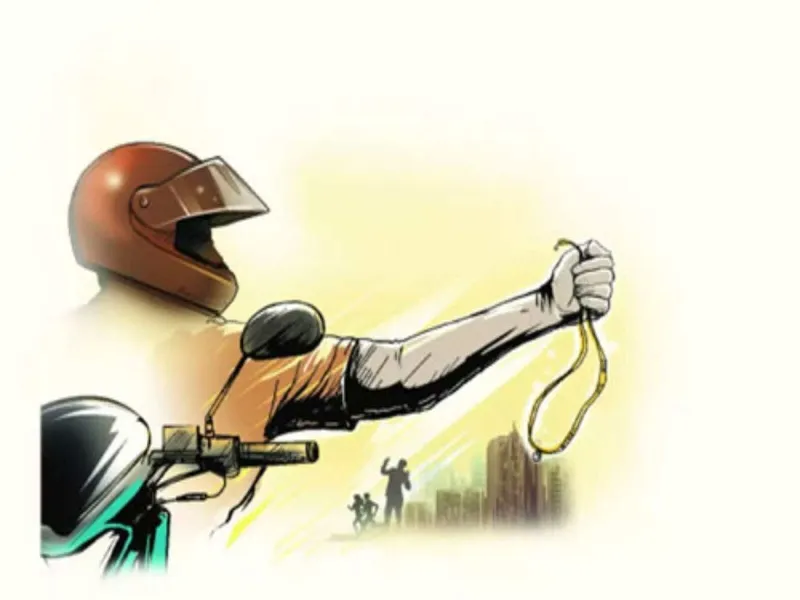 प्रयागराज: नहीं थम रहीं चेन स्नैचिंग की घटनाएं, पर्स छीनकर भागे बदमाश