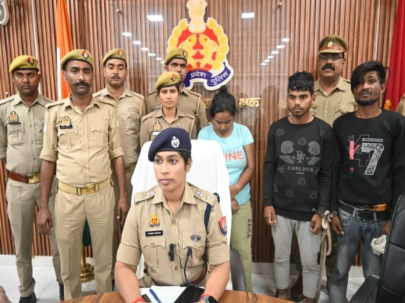 औरैया: मासूम का अपहरण करने वाले किशोरी समेत चार आरोपी गिरफ्तार, एक फरार 