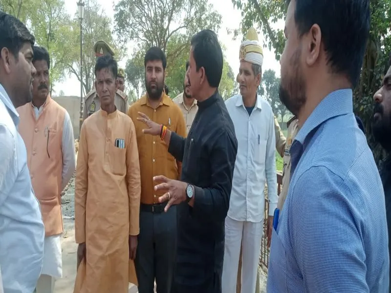 बहराइच: महाराजा सुहेलदेव स्मारक स्थल का श्रम मंत्री अनिल राजभर ने किया निरीक्षण, दिए ये निर्देश 