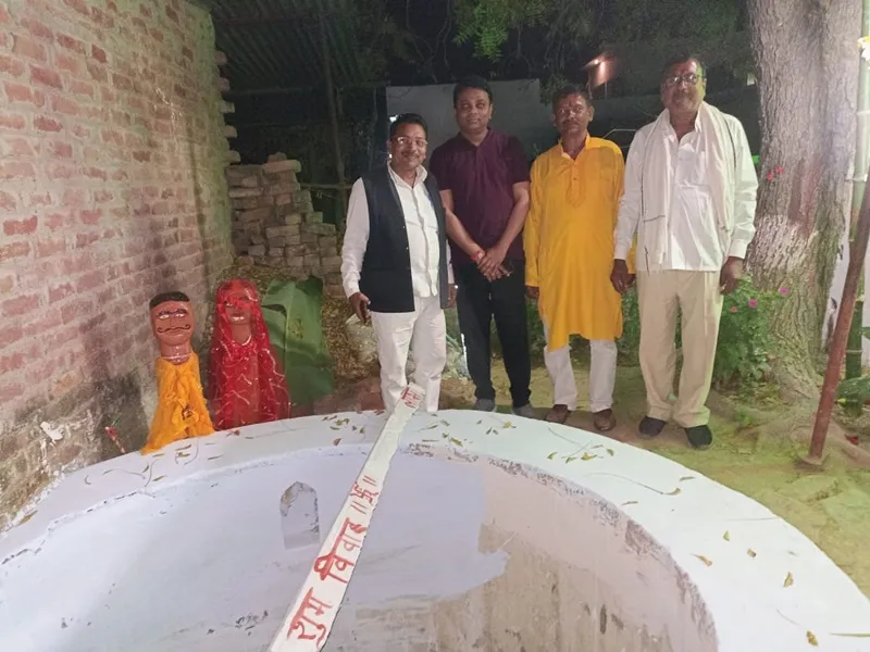 अनोखी शादी: बहराइच में कुआं और बगिया का हुआ विवाह, शामिल हुए एसडीएम और ब्लॉक प्रमुख, जानें वजह