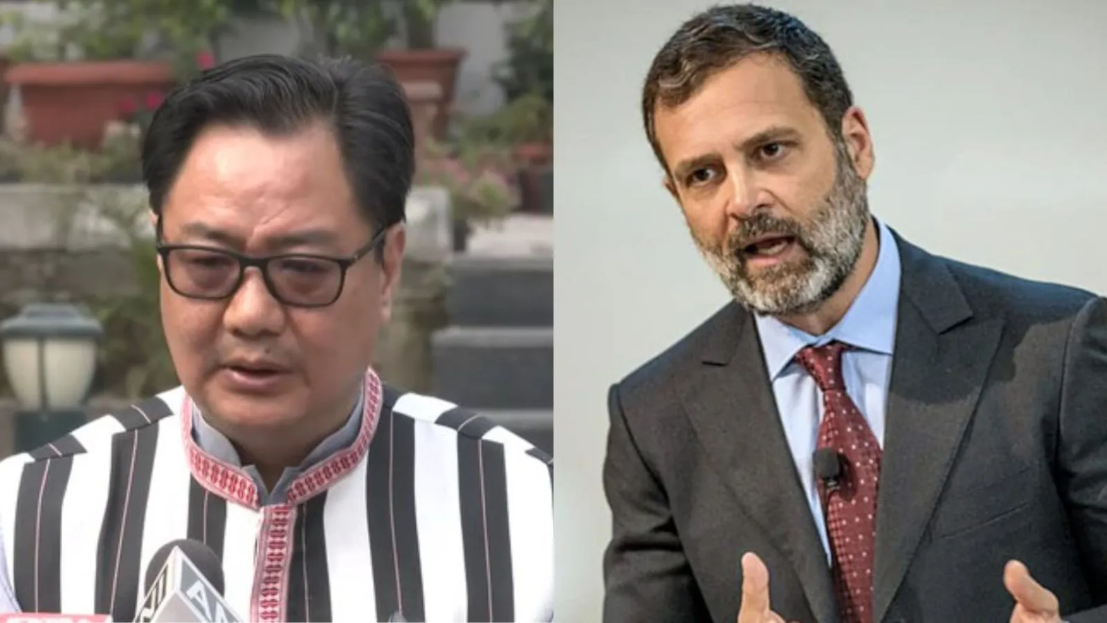 VIDEO: किरेन रिजिजू ने कहा- राहुल गांधी भारत विरोधी ताकतों की भाषा बोलते हैं 