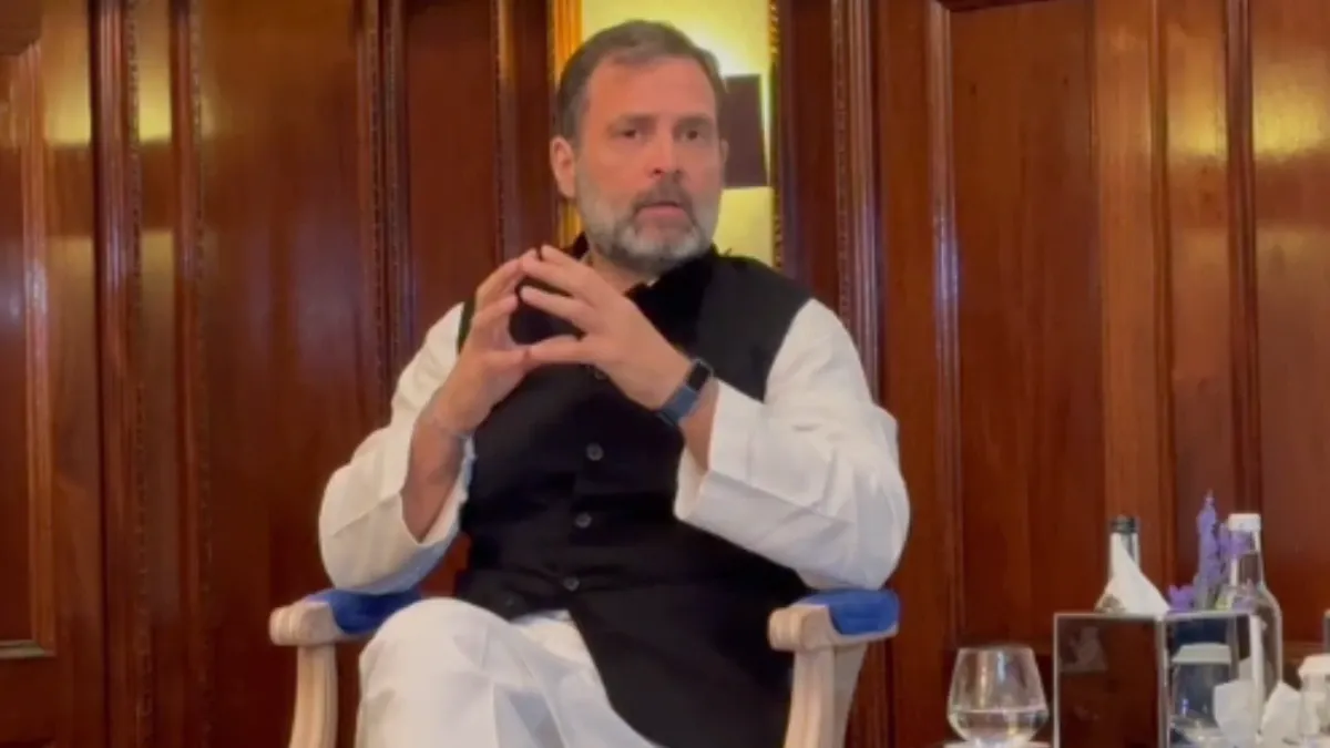 राहुल के बयान को तोड़मरोड़ कर पेश कर रही है भाजपा : कांग्रेस 