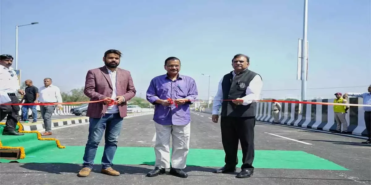 दिल्ली में हुआ आश्रम फ्लाईओवर एक्सटेंशन का उद्घाटन, सीएम बोले- 3 रेड लाइट से मिलेगी मुक्ति