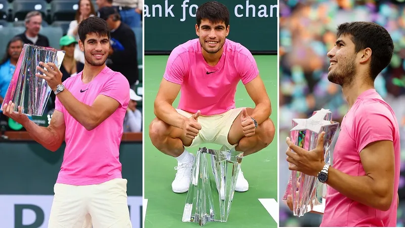 BNP Paribas Open: कार्लोस अल्कराज ने जीता इंडियन वेल्स खिताब, नोवाक जोकोविच को पछाड़ फिर बने दुनिया के नंबर-1 खिलाड़ी
