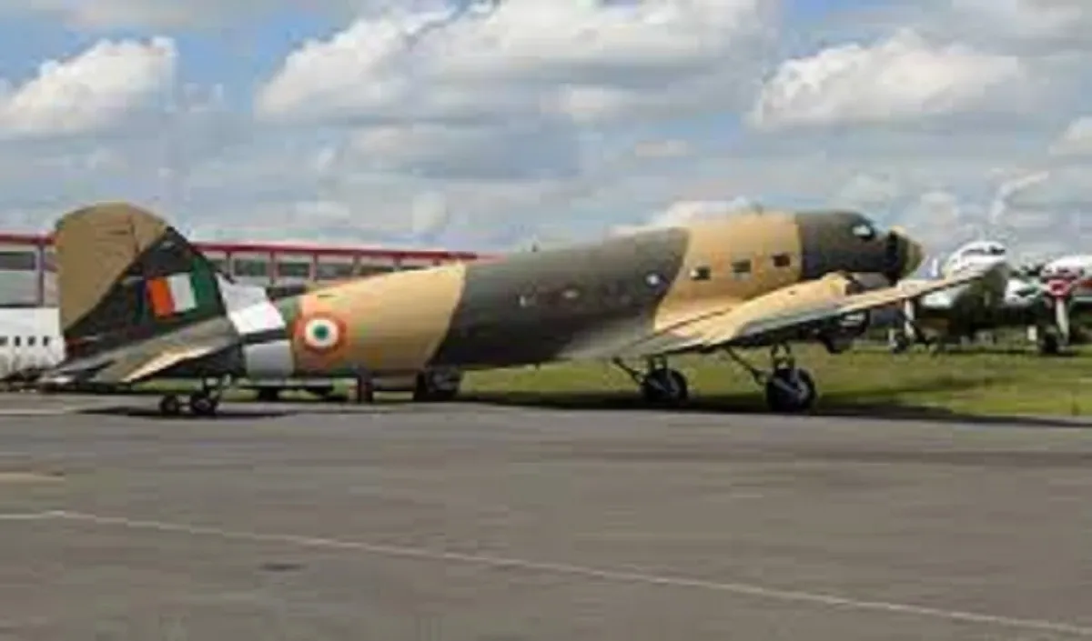 बीजू पटनायक के डकोटा विमान को भुवनेश्वर में सार्वजनिक प्रदर्शन के लिए रखा गया