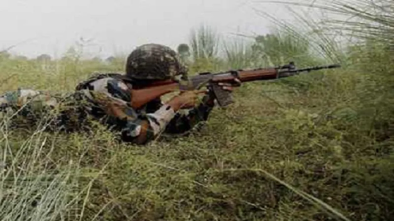 पाकिस्तान सुरक्षाबलों के साथ मुठभेड़, एक आतंकवादी ढेर...  हथियार और गोला-बारूद बरामद 