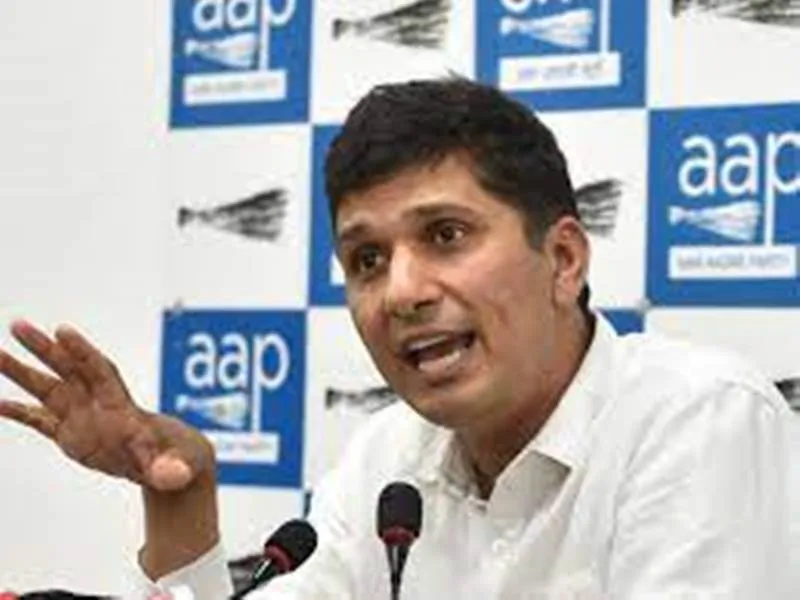 हरियाणा में यमुना में धड़ल्ले से हो रहे रेत खनन के कारण दिल्ली में जल संकट : सौरभ भारद्वाज 