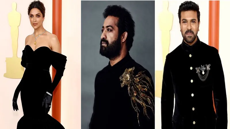 Oscars 2023: ‍‍‍ ऑस्कर में दीपिका पादुकोण और ‘RRR’ टीम का दिखा देसी अंदाज, लूटी महफिल