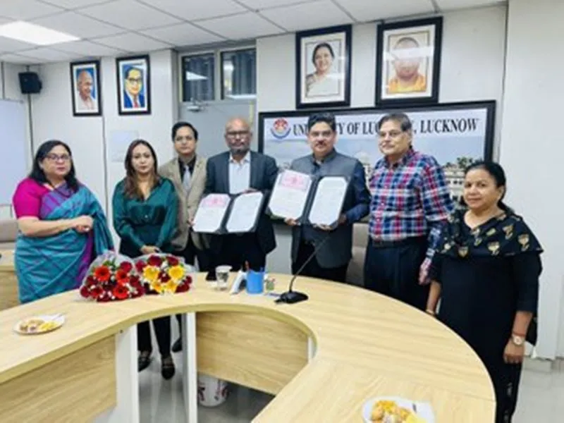 Lucknow University: लविवि ने टीसीजी लाइफसाइंसेस के साथ किया करार
