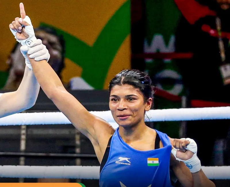 Women's World Boxing Championships 2023 : निकहत जरीन प्री क्वार्टरफाइनल में, बोलीं- मेरी रणनीति दबदबा बनाने की थी 