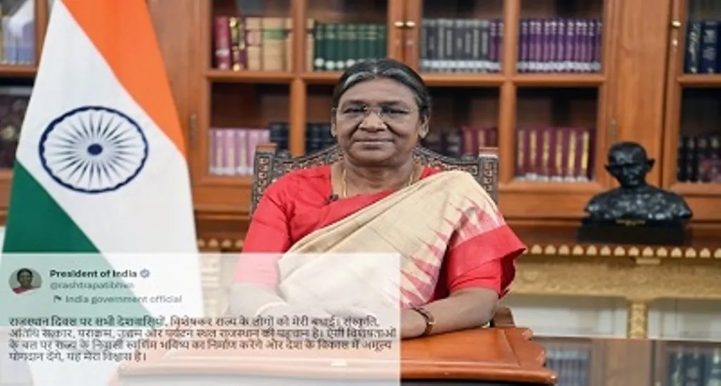 राजस्थान स्थापना दिवस पर राष्ट्रपति, उप-राष्ट्रपति, प्रधानमंत्री ने दी बधाई 