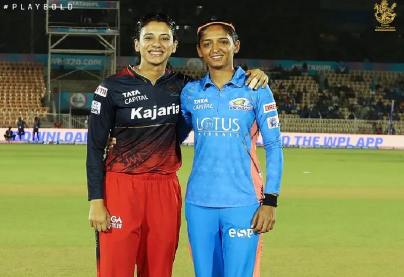  WPL 2023 : RCB ने टॉस जीतकर चुनी बल्लेबाजी, आशा की जगह श्रेयंका को मौका...देखें प्लेइंग-11