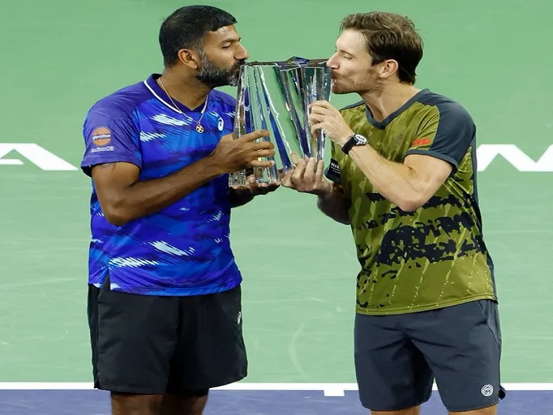 BNP Paribas Open : रोहन बोपन्ना ने तोड़ा Daniel Nestor का रिकॉर्ड, एटीपी मास्टर्स 1000 का खिताब जीतने वाले सबसे उम्रदराज खिलाड़ी बने