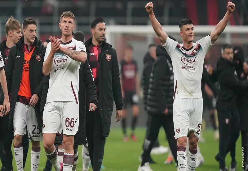 Serie A : सालेर्निटाना ने सीरी ए में इंटर मिलान के विजय रथ को रोका, मैच 1-1 से ड्रॉ 