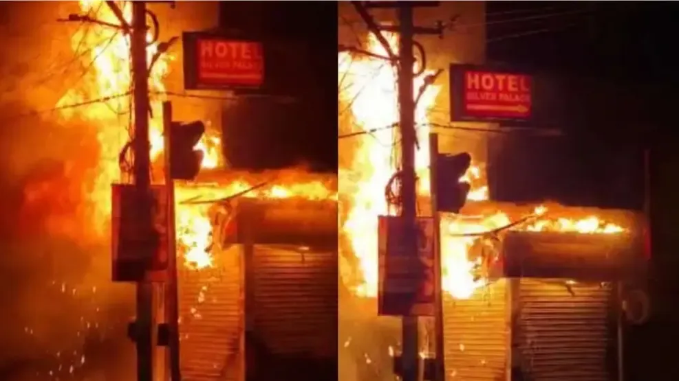 हल्द्वानी: सिन्धी चौराहा स्थित पान भंडार की दुकान में लगी भीषण आग 