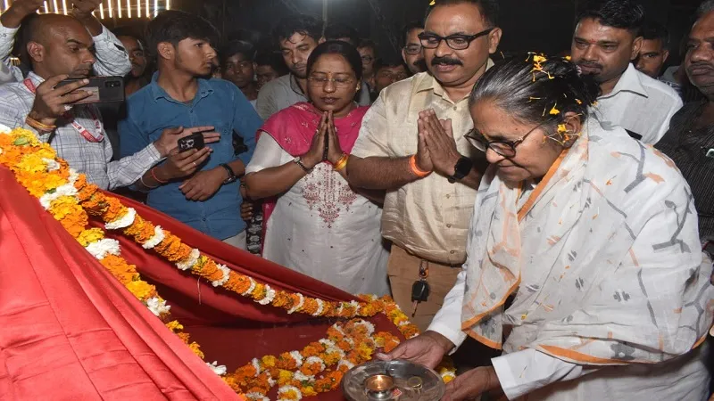 संभल: बहजोई में अमृत विचार ट्रेड फेयर का राज्य मंत्री गुलाब देवी ने किया भव्य शुभारंभ 
