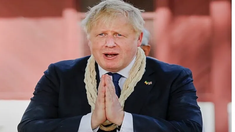 ब्रिटेन के  Boris Johnson ने पार्टीगेट घोटाले पर फिर मांगी माफी, पूर्व पीएम से घंटों की गई पूछताछ 
