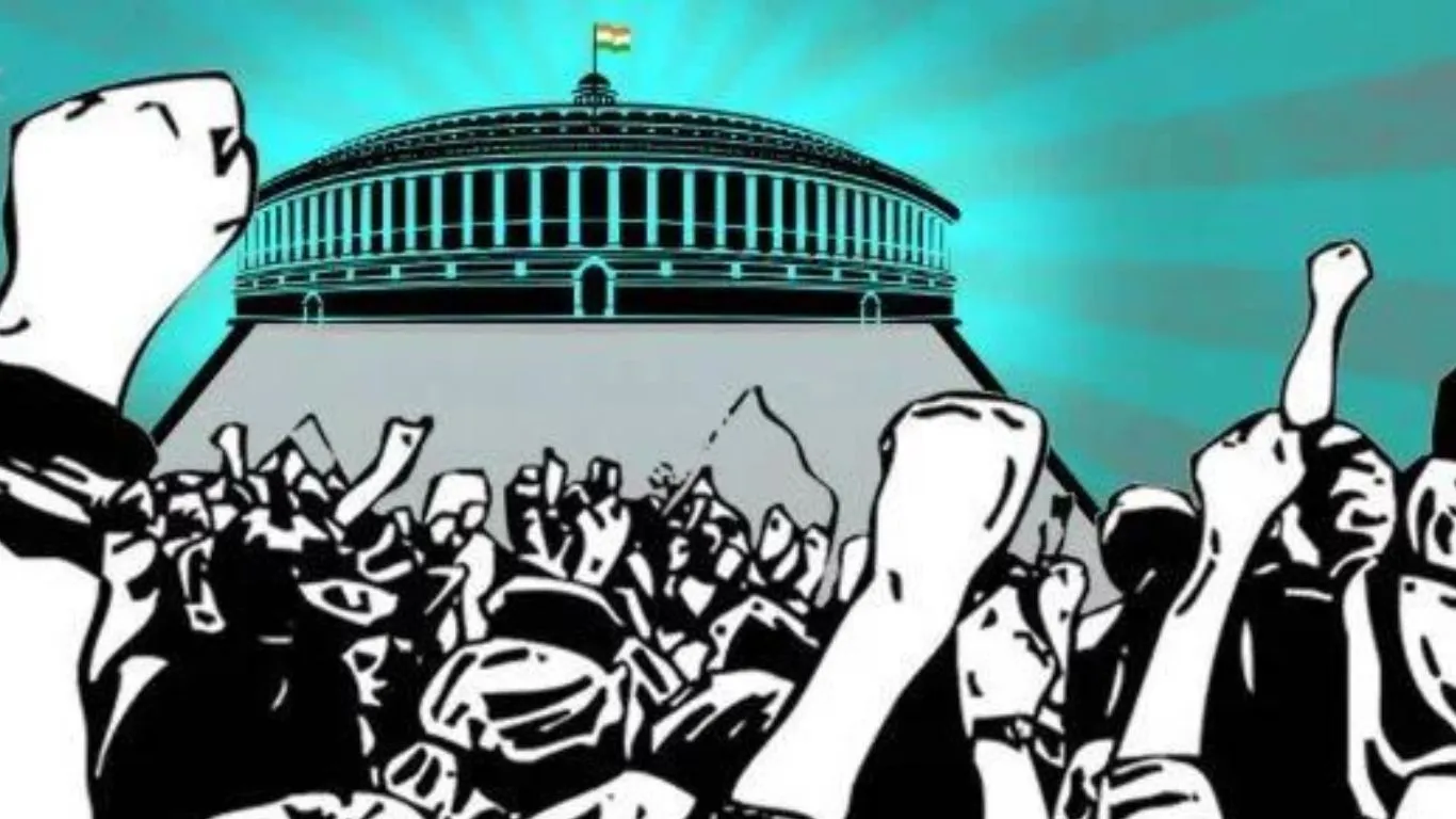 गदरपुरः जनसंख्या नियंत्रण कानून बनाए जाने की मांगकर किया प्रदर्शन