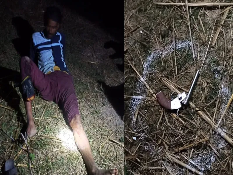 फतेहपुर: गौतस्करों से पुलिस की हुई मुठभेड़, एक के पैर में लगी गोली