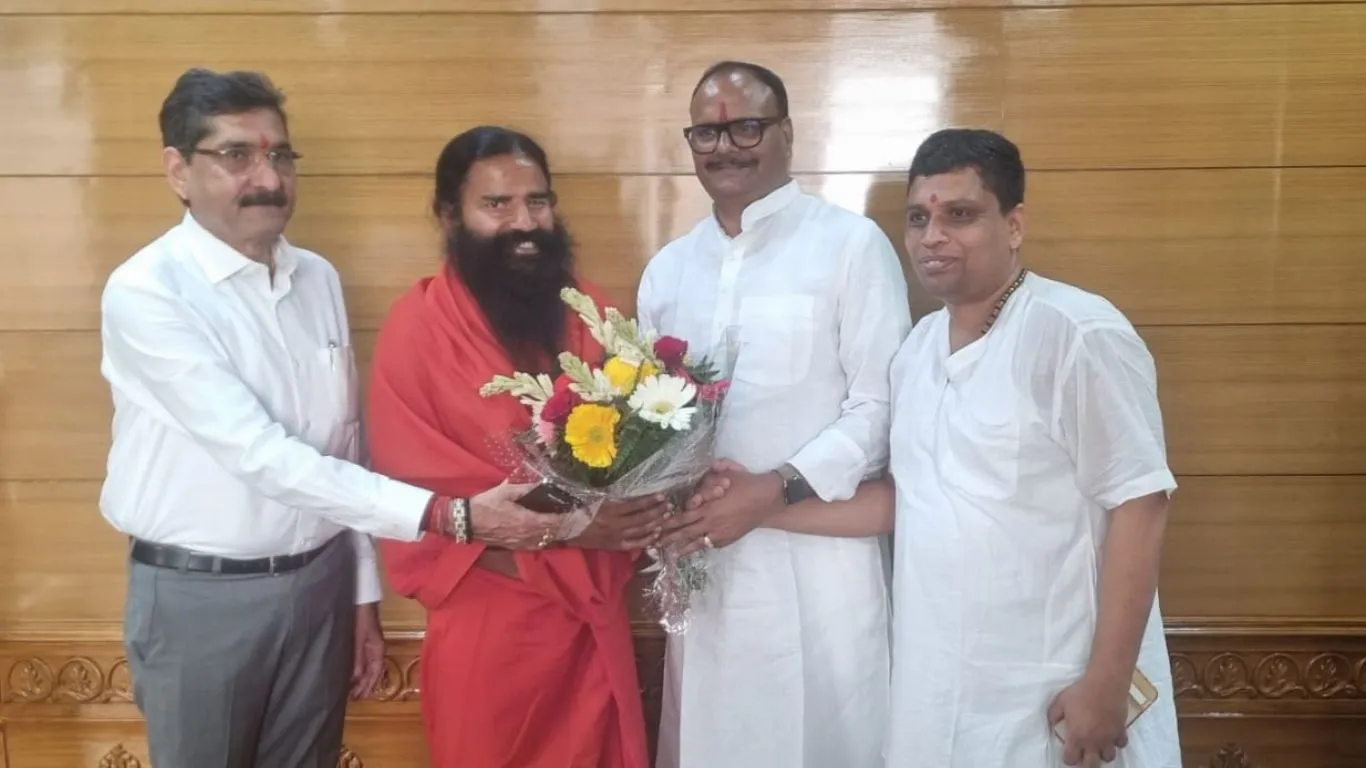 हरिद्वारः आयुर्वेद पर उच्च स्तरीय गहन अनुसंधान का सर्वोत्कृष्ट संस्थान पतंजलि- बृजेश पाठक