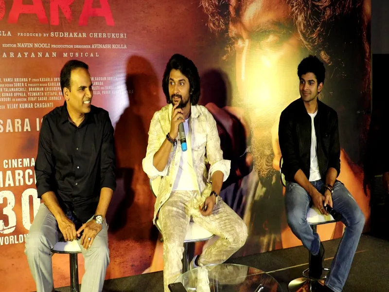 South Superstar Nani पहुचें लखनऊ, फिल्म Dasara का भव्य ट्रेलर हुआ लांच